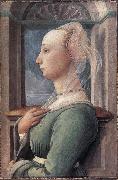 Fra Filippo Lippi portrait of a Woman oil painting artist